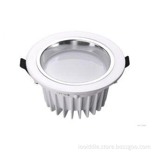 30W 80 CRI Dimmable LED Downlight Cold White 6000K Round CO